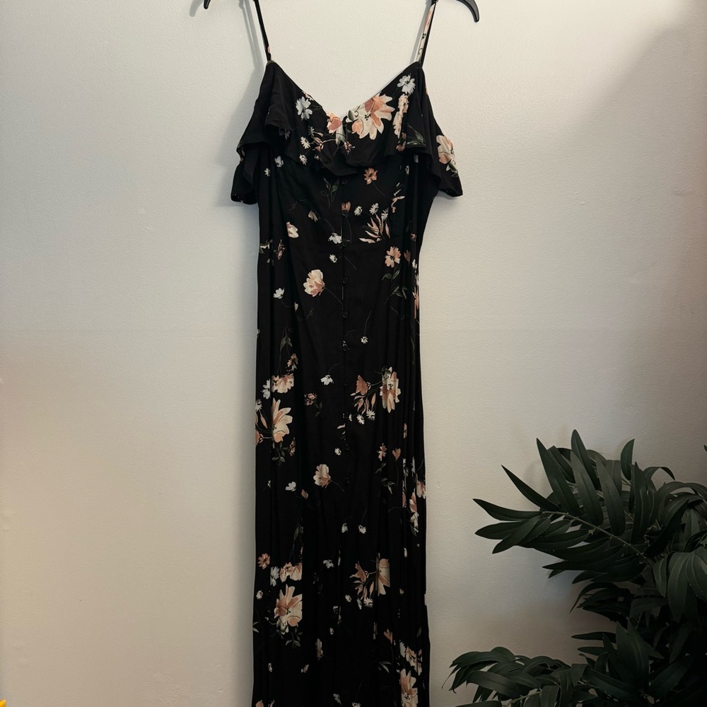 Floral maxi dress